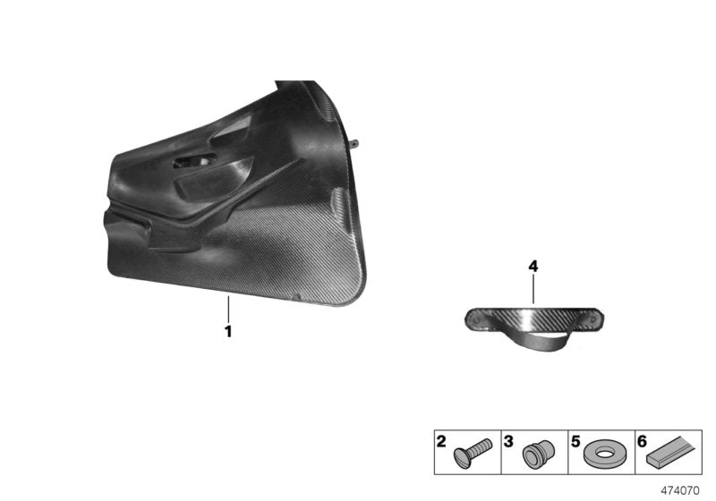 Genuine BMW 41508417168 Door Hinge (Inc. M235i Racing) | ML Performance EU EU Car Parts