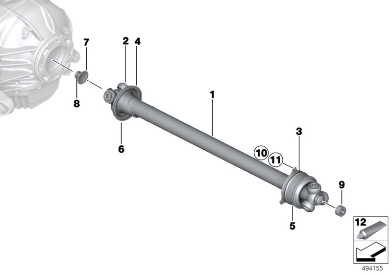 Genuine BMW 33208424815 Grease 1 KG CPB 1207 (Inc. M6 GT3) | ML Performance EU EU Car Parts
