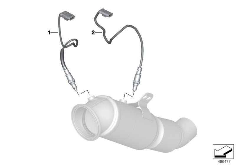 Genuine BMW 11788689862 G07 G32 G01 Regulating Lambda Probe (Inc. 540iX, 740LiX & 740iX) | ML Performance EU EU Car Parts