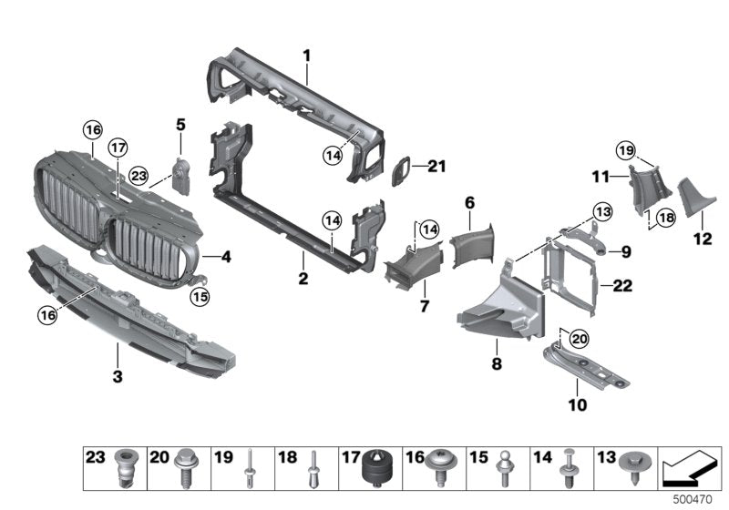 Genuine BMW 51747365632 G11 Air Duct, Brake, Wheelhousing, Right (Inc. 730dX, 750LdX & Alpina B7) | ML Performance EU EU Car Parts