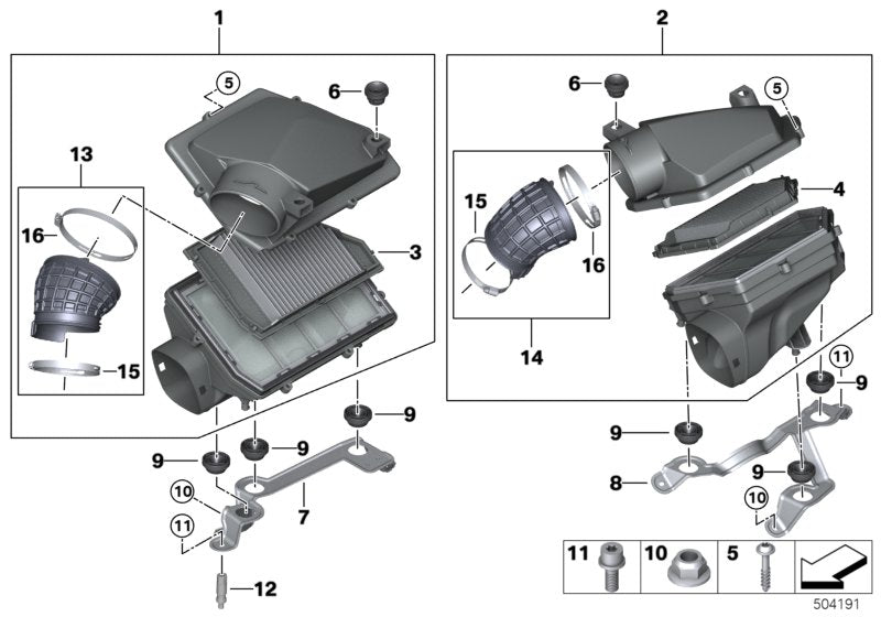 Genuine BMW 13717953218 G07 G05 G06 Decoupling Element (Inc. X5 M50iX, X7 M50iX & X6 M50iX) | ML Performance EU EU Car Parts