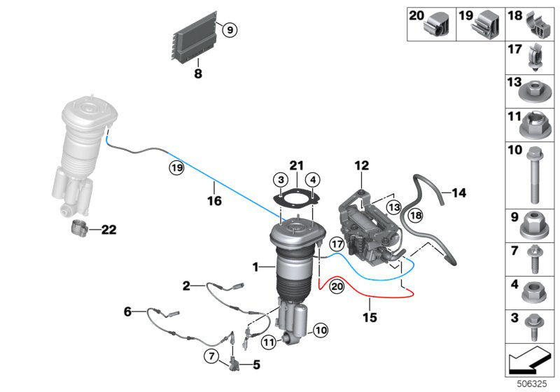 Genuine BMW 37146889577 G31 G32 Control Unit For Vdp LOW (Inc. 520dX, 630i & 630iX) | ML Performance EU EU Car Parts