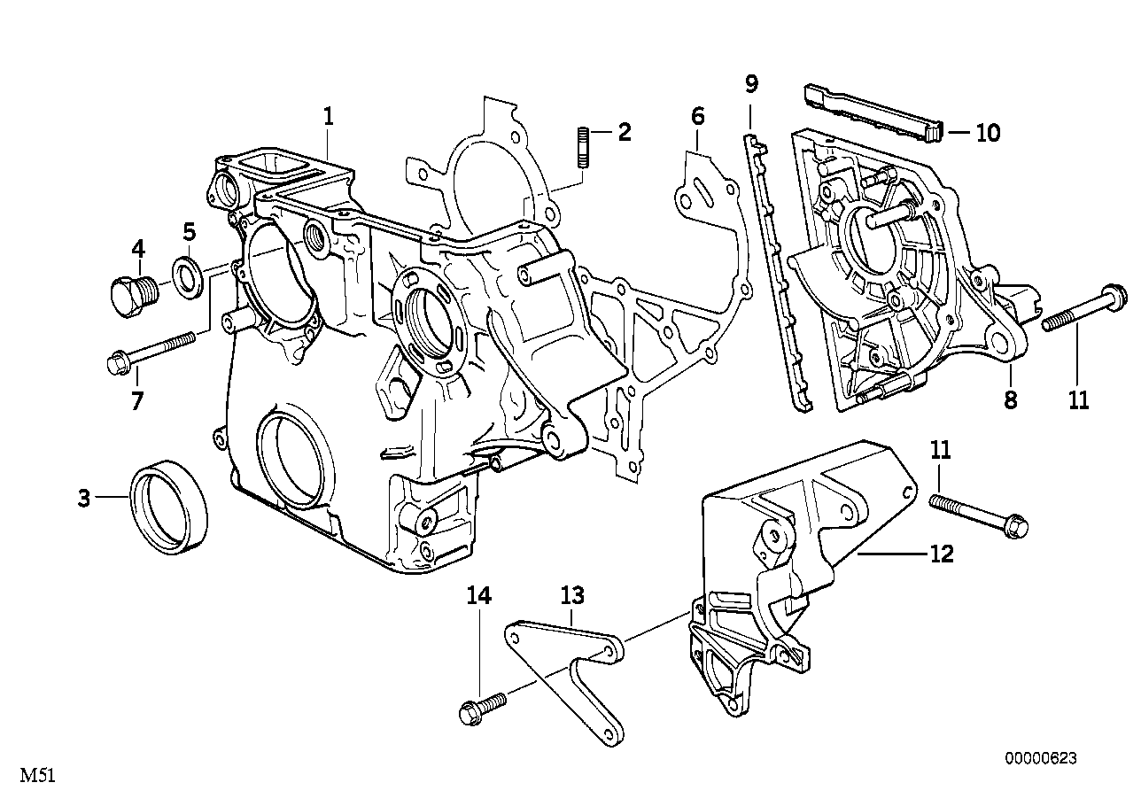 Genuine BMW 13512244765 E36 E34 Profile-Gasket (Inc. 525tds, 525td & 325td) | ML Performance EU EU Car Parts
