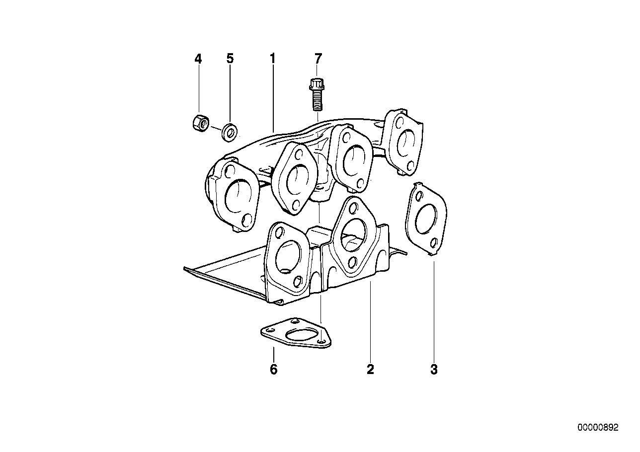 Genuine BMW 13512243795 E38 E34 Washer 18X8,4X3 (Inc. 730d, 318tds & E36 318iS) | ML Performance EU EU Car Parts