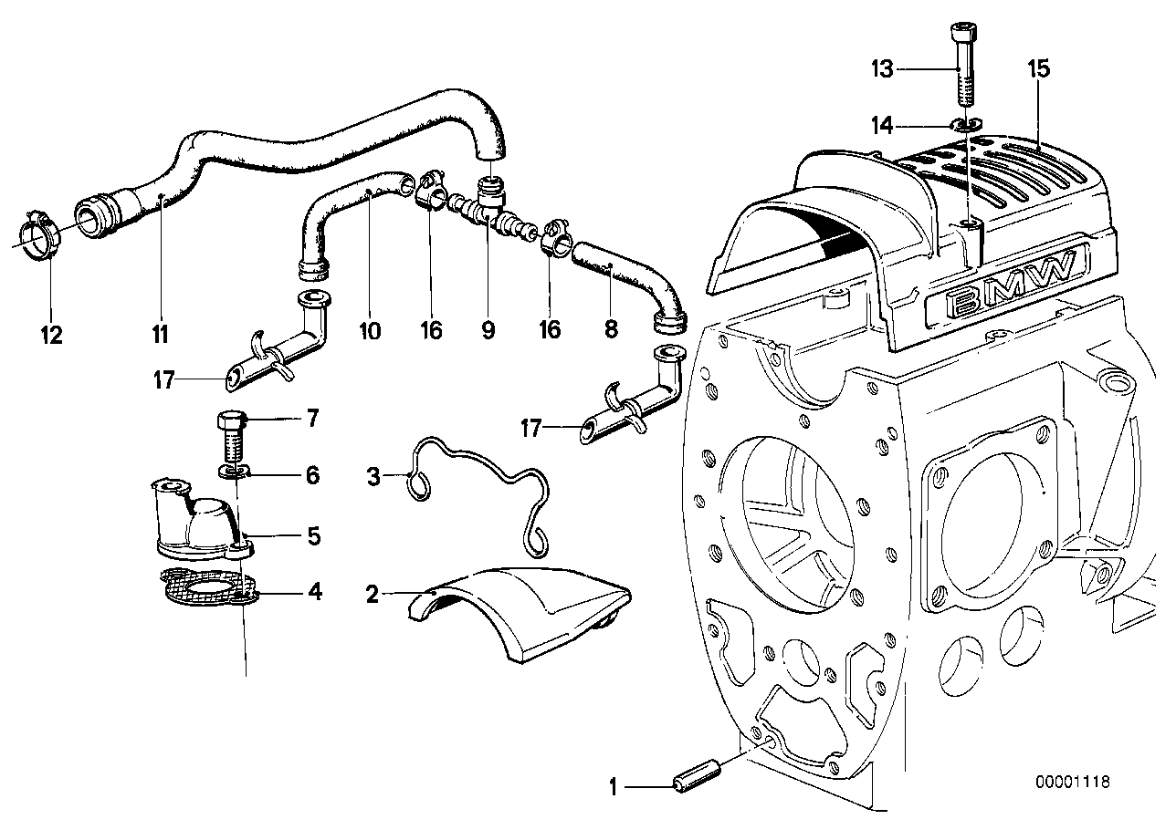 Genuine BMW 13721337108 Distribution Piece (Inc. A10 B08, R45/N & R45T) | ML Performance EU EU Car Parts