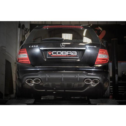 Cobra Exhaust Mercedes W204 C200/C220/C250 (Diesel) AMG Quad Performance Exhaust