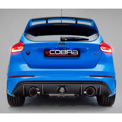 Cobra Exhaust Ford Focus RS (MK3) Venom Box Delete Race Cat Back Performance Exhaust