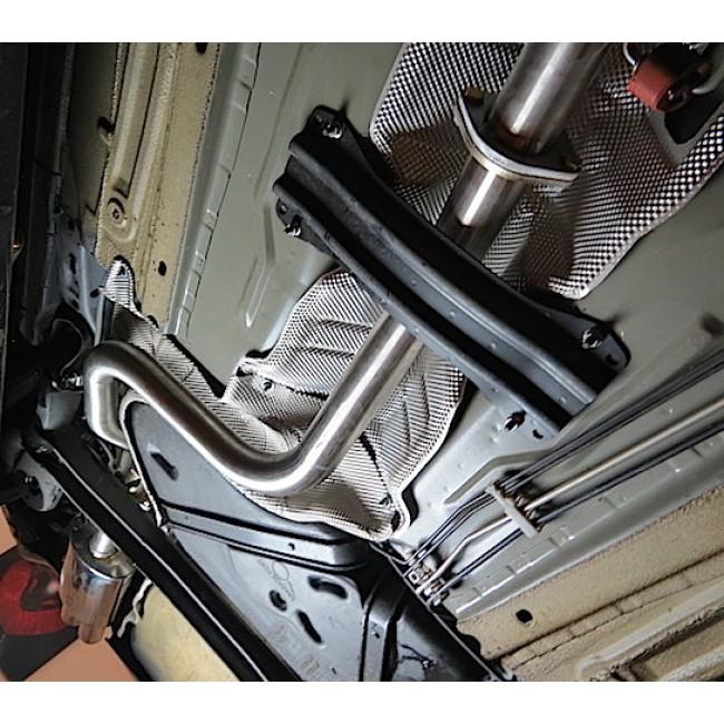 Cobra Exhaust Ford Fiesta (Mk7) ST 180/200 (2.5") Cat Back Performance Exhaust