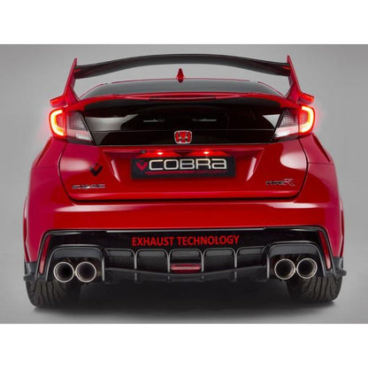 Cobra Exhaust Honda Civic Type R (FK2) Cat Back Performance Exhaust