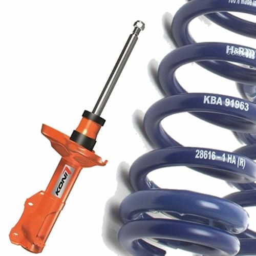 KONI 1120-0762 Suspension Kit, Coil Springs / Shock Absorbers Suitable For Mercedes-Benz C-Class Saloon (W204) | ML Performance EU EU