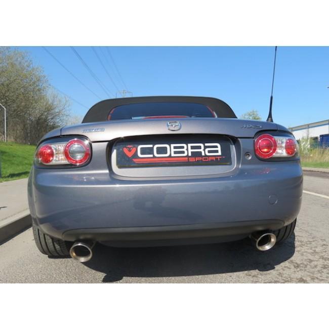 Cobra Exhaust Mazda MX-5 (NC) Mk3 Quieter Road Type Rear Performance Exhaust