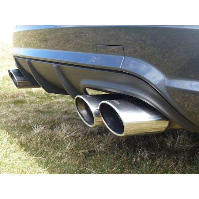 Cobra Exhaust Mercedes W204 C180 (1.6 Litre Turbo Petrol) AMG Quad Performance Exhaust