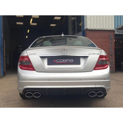Cobra Exhaust Mercedes W204 C200/C220/C250 (Diesel) AMG Quad Performance Exhaust