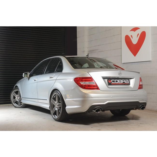 Cobra Exhaust Mercedes W204 C200/C220/C250 (Diesel) 350 Dual Performance Exhaust