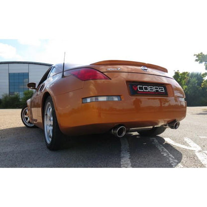 Cobra Exhaust Nissan 350Z Centre and Rear Performance Exhaust