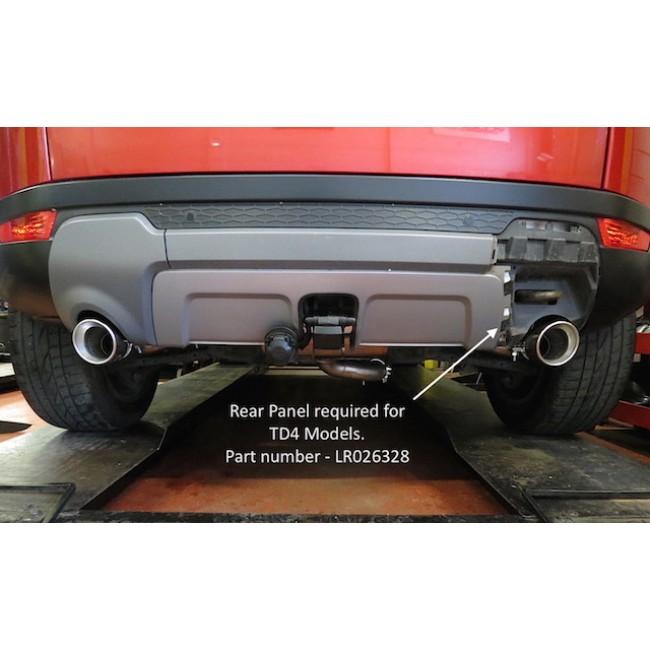 Cobra Exhaust Range Rover Evoque (SD4 / TD4) Rear Box Performance Exhaust