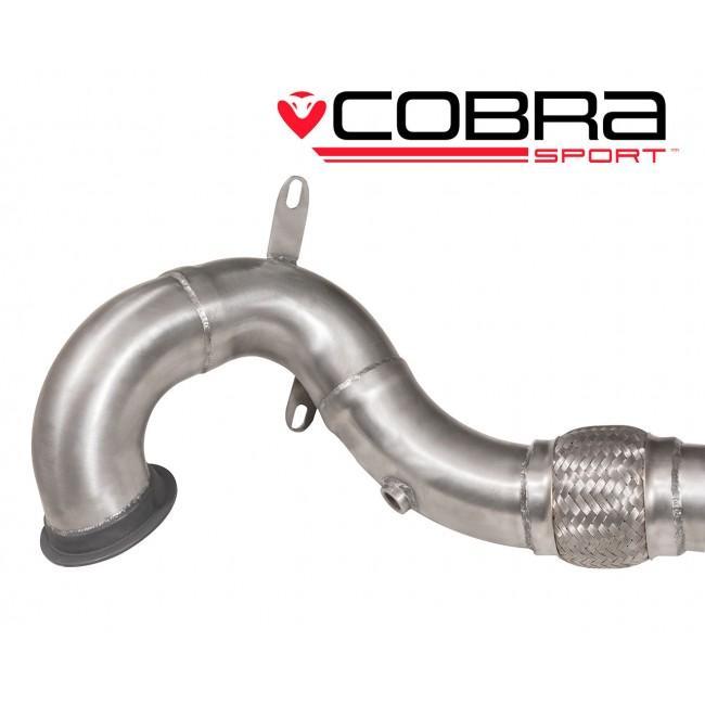 Cobra Exhaust VW Golf GTI (Mk7.5) 2.0 TSI (5G) (2017-20) Sports Cat / De-Cat Front Downpipe Performance Exhaust