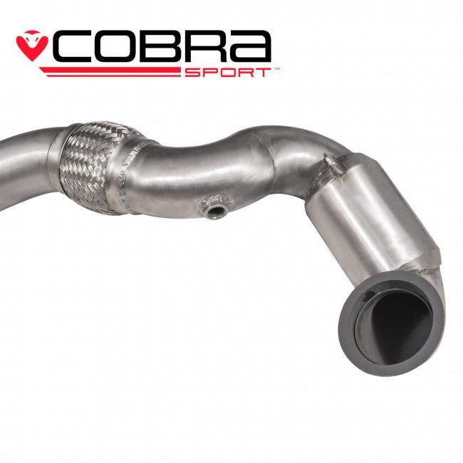 Cobra Exhaust Seat Leon Cupra 280/290/300 (14-18) Sports Cat / De-Cat Front Downpipe Performance Exhaust