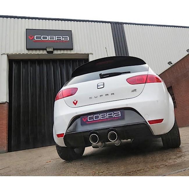 Cobra Exhaust Seat Leon Cupra R Mk2 1P 2.0 T FSI (10-12) Cat Back Performance Exhaust