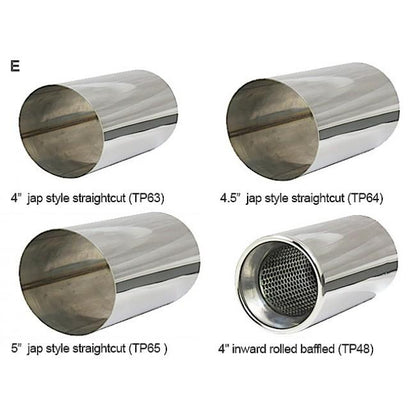 Cobra Exhaust Subaru Impreza Sport/GL 1.6/2.0 (01-05) Cat Back Performance Exhaust