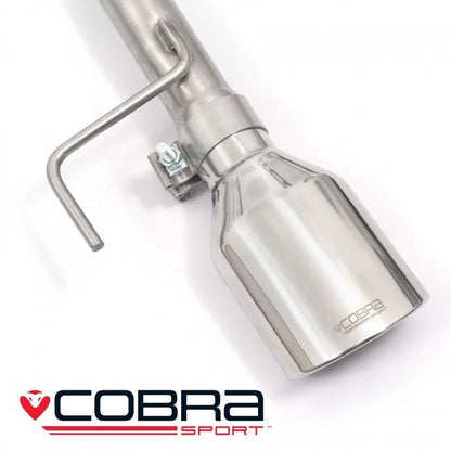 Cobra Exhaust Vauxhall Corsa D 1.2 & 1.4 (07-14) Venom Box Delete Rear Performance Exhaust
